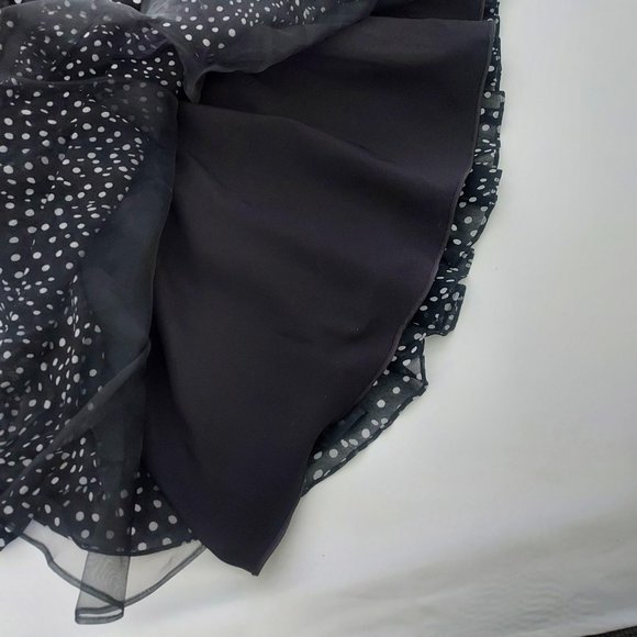 GUESS Women’s Polka Dot Retro Vintage Cocktail Swing Dress Size: Small - Picture 8 of 11